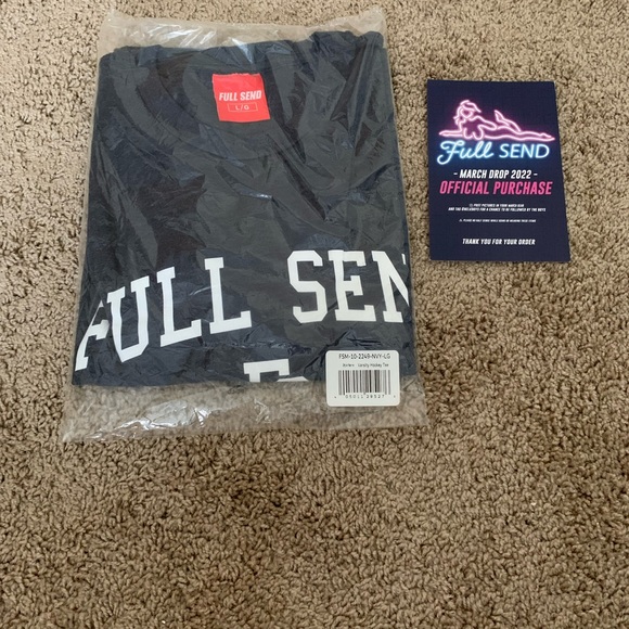 FullSend Varsity Hockey Tee - Picture 2 of 3